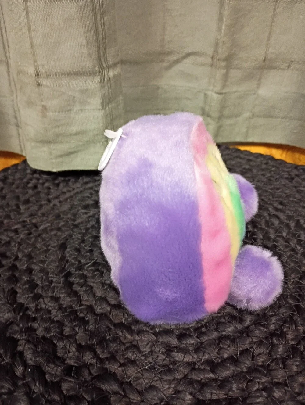 NWT Original Palm Pals #1-036 Whimsical Vivi Rainbow Plush Beanbag 5